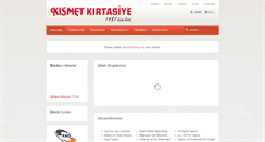 Desktop Screenshot of kismetkirtasiye.com.tr